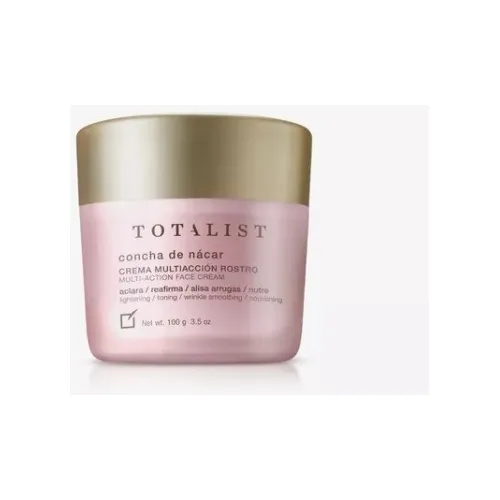 Totalist Crema  Multiacción  Concha  Nácar. 100 G. Yanbal