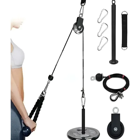 Polea Entrenamiento Home Gym Juego De Polea Cable