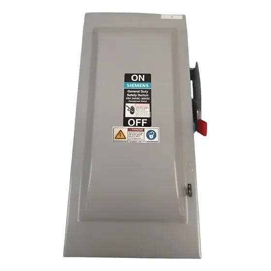 Interruptor De Seguridad Siemens 100 Amp 240v Gf323n