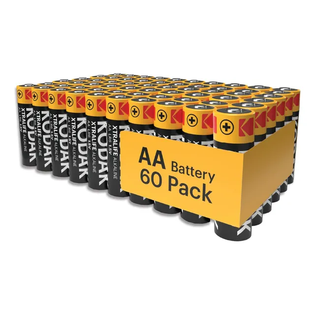 Baterías Aa Alcalinas 1.5v 60 Unidades Mignon Lr06 Mn1500