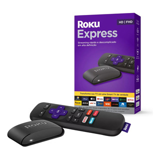Roku Express Streaming Player Full Hd Com Controle Hdmi Usb Roku Express Streaming Player Full Hd Com Controle Hdmi Usb