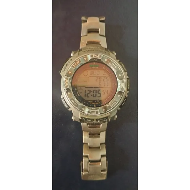 Reloj Casio Protrek Titanium Triple Sensor