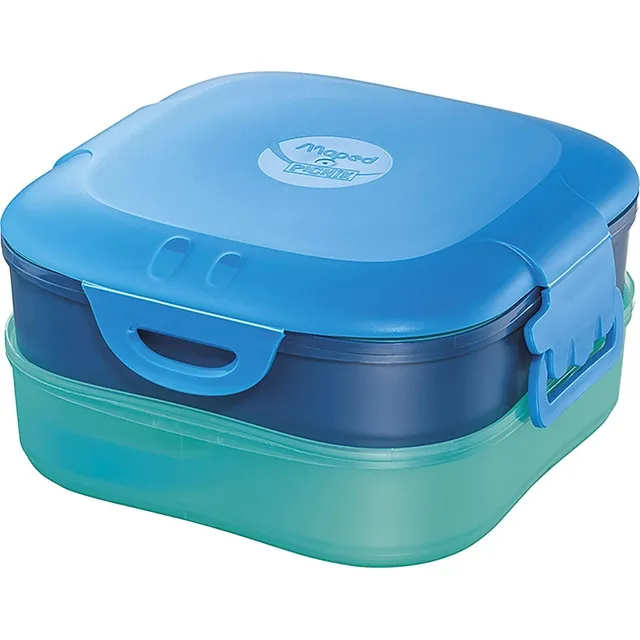 Lunchera Vianda Escolar Maped 3 En 1 Hermetico Antiderrame