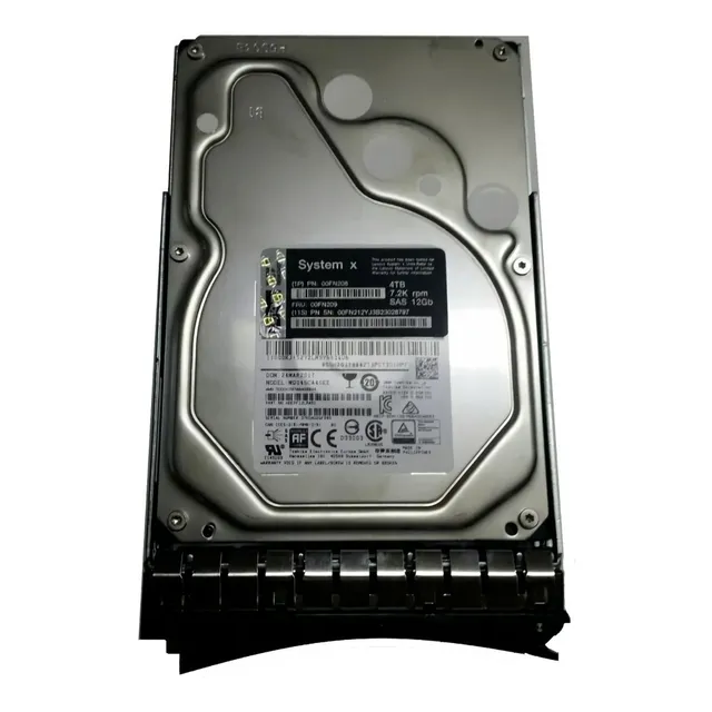 Disco Duro Interno Lenovo 3.5 00fn209 4tb 7200 Rpm, Sas 12gb