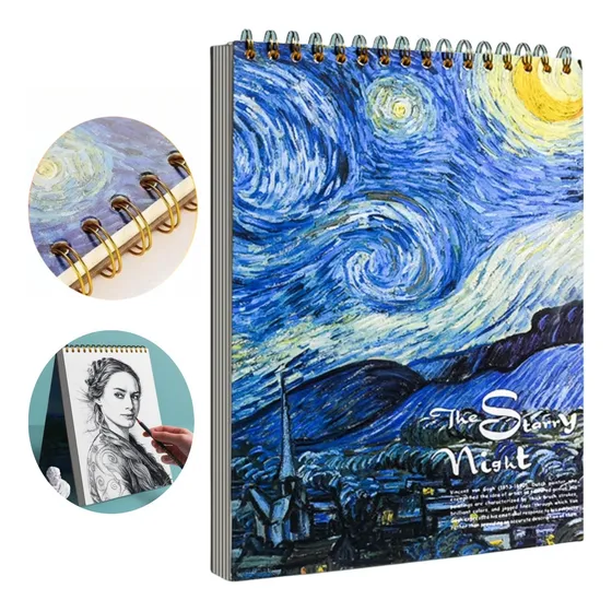 Cuaderos De Acuarelas Sketchbooks De Dibujos 40 Hojas A4