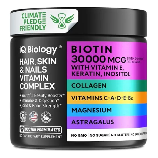 Suplemento De Biotina Para El Crecimiento Del Cabello 2781i