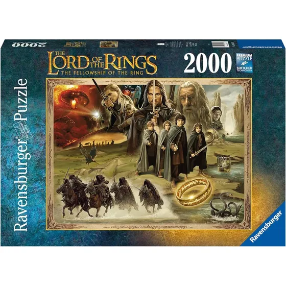 Rompecabezas Ravensburger El Señor De Los Anillos 2000