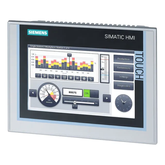 Touch panel 7 tp700 comfort Siemens 6av2124-0gc01-0ax0