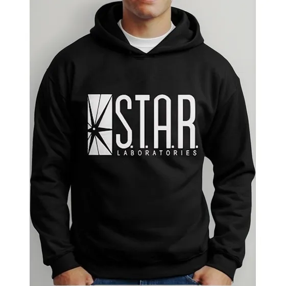Moletom Blusa De Frio  The Flash Star Laboratories