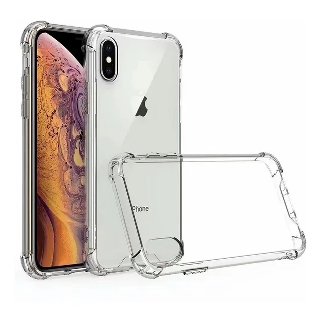 Funda Para iPhone Transparente Acrigel Esquinas Reforzadas