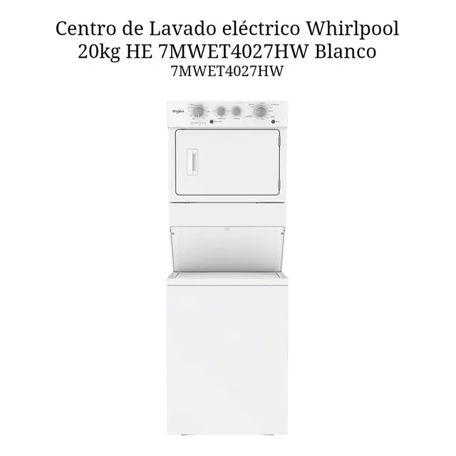 Morocha Whirlpool Modelo 7mwet 4027hw 20 Kilos
