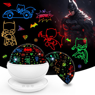 Proyector De Luz Nocturna De Batman Dinosaurio Para Niños, N Proyector De Luz Nocturna De Batman Dinosaurio Para Niños, N