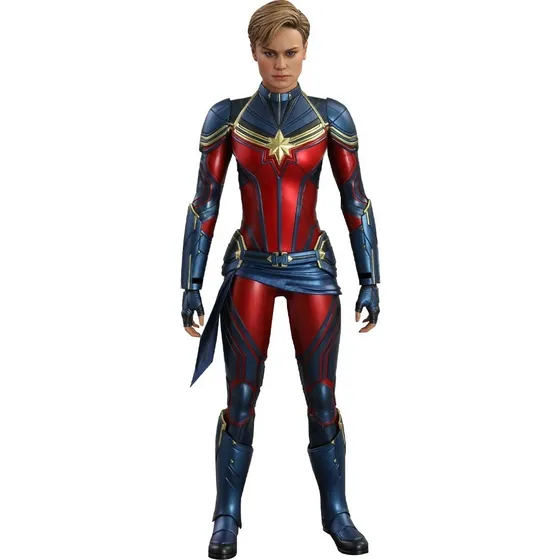 Captain Marvel Hot Toys Avengers End Game Escala 1/6