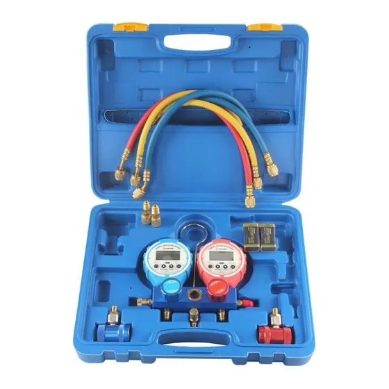 Manómetro Digital Everwell Con Mangueras Ct-1000um