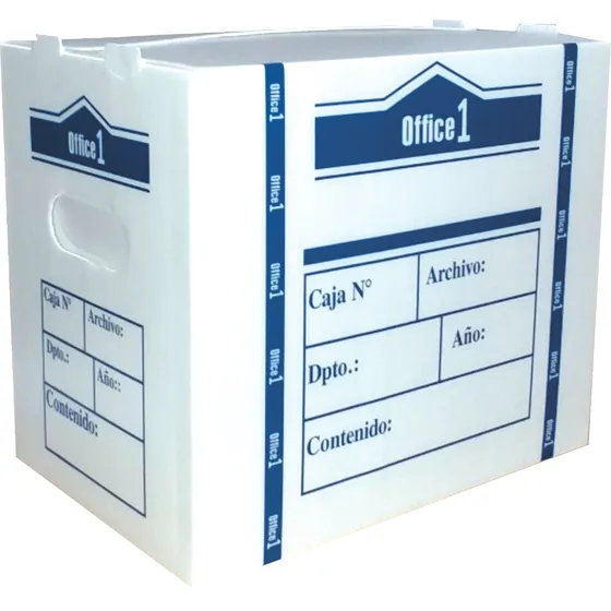 Archicómodo Plástico Blanco X 20 Un