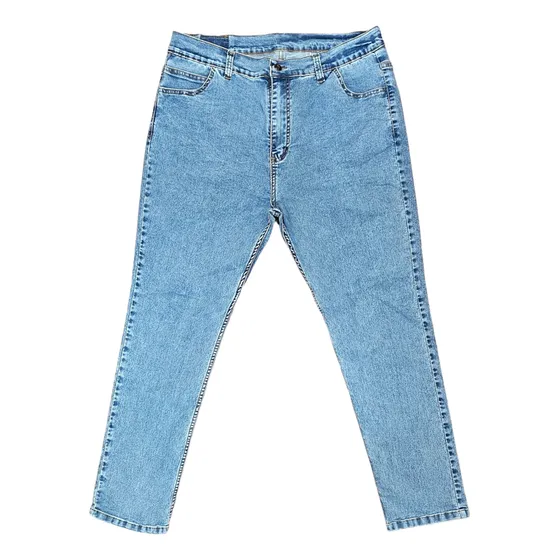 Pantalón Jps Skinny Celeste Mujer Talle Especial