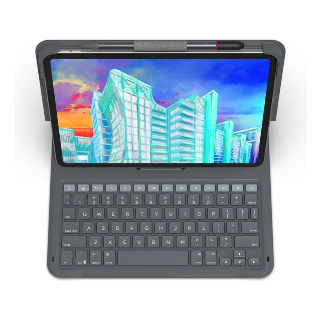 Teclado Zagg Kb Msgr Folio 2 Para iPad 10.9 10th Gen - Negro