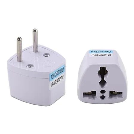 Adaptador Enchufe De Americano A Europeo Chile