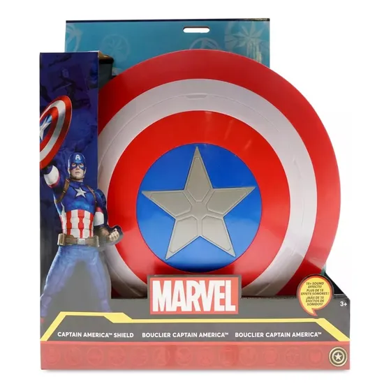Escudo Capitan America Luces Y 15 Sonidos 33cm 