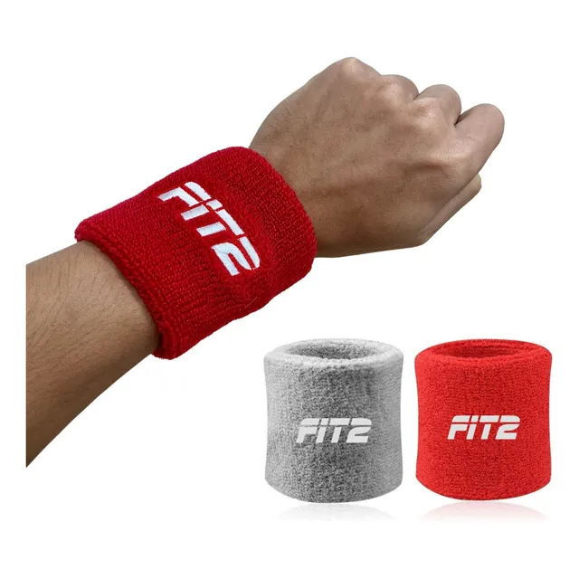 Muñequeras Para Tenis Fit2 Ejercicio Deporte 8x8cm