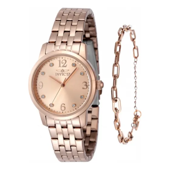 Reloj Invicta Ángel Women 30m Cuarzo Rose Gold