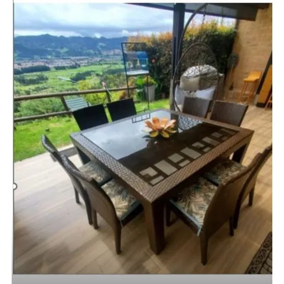 Comedor Para Exterior 8 Puestos Espectacular