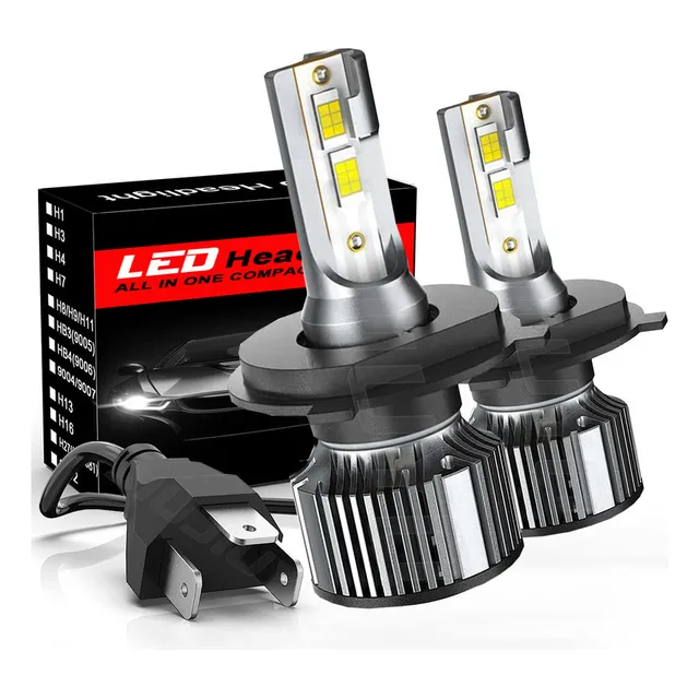 Kit Faros Luz Led H4 30000lm Para Renault Haz Alta/baja