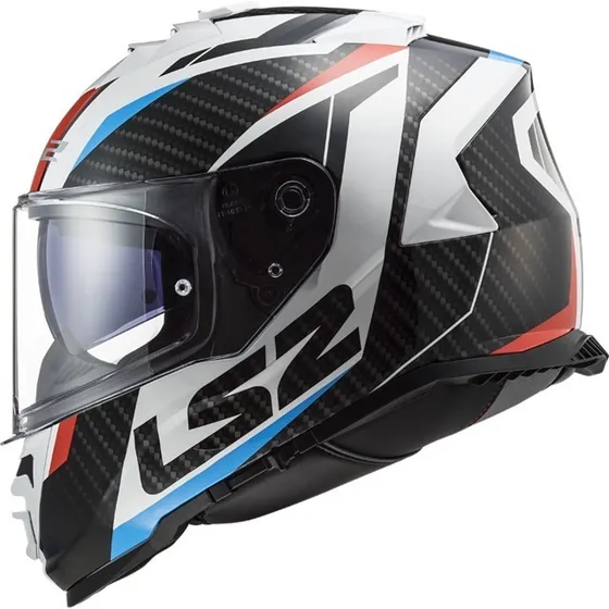 Casco Integral Ls2 Ff800 Storm Racer - En Teo Motos Color Azul/Rojo Tamaño del casco S