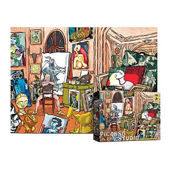 Rompecabezas Antelope Estudio Picasso 1000 Piezas