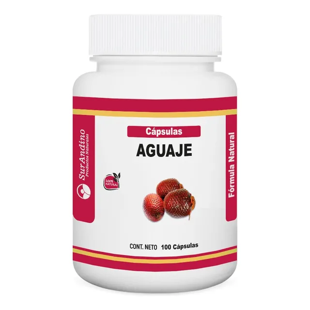 Aguaje Sur Andino Trata Menopausia 500mg 100 Capsulas