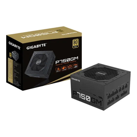 Fuente Pc 750w Gigabyte 80 Plus Gold Full Modular Gamer