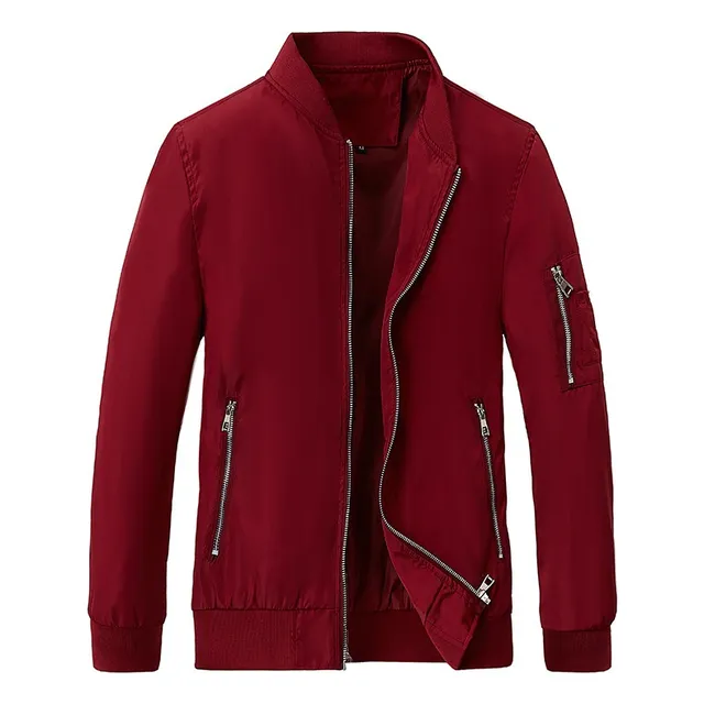 Chaqueta De Camuflaje Casual De Talla Grande For Hombre