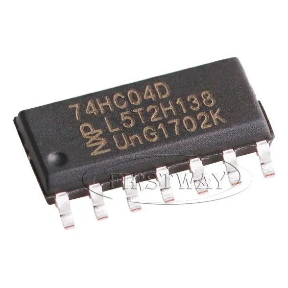 Hex Inversor Buffer De Alta Velocidad Cmos 74hc04d, 5 Piezas