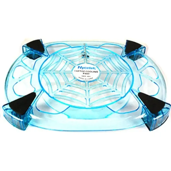 Base Refrescante Plastico Transp P/laptop Abanico Grande Mi