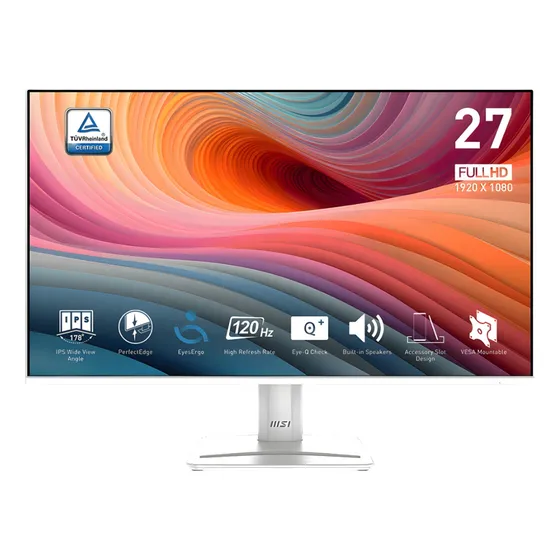 Monitor Msi Pro Gamer 27  120hz Full Hd Mp275w-e2 1920x1080