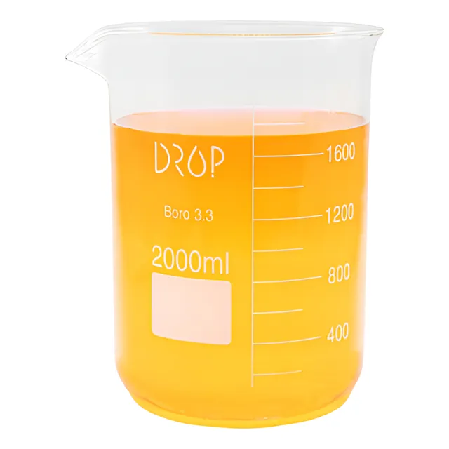Copo Becker Vidro Boro Forma Baixa 2000ml Bequer 2 Litros Nf