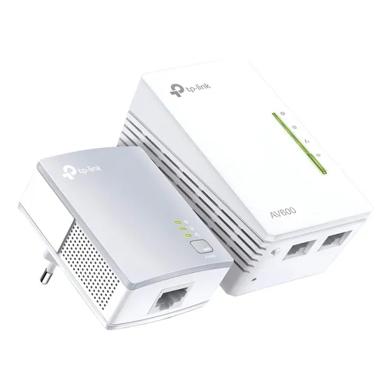 Adaptador powerline TP-Link TL-WPA4220KIT V5 branco Bivolt 110v / 220v