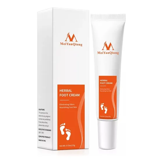Crema Tratamiento De Pie De Atleta Hongos Y Olor En Pies Herbal