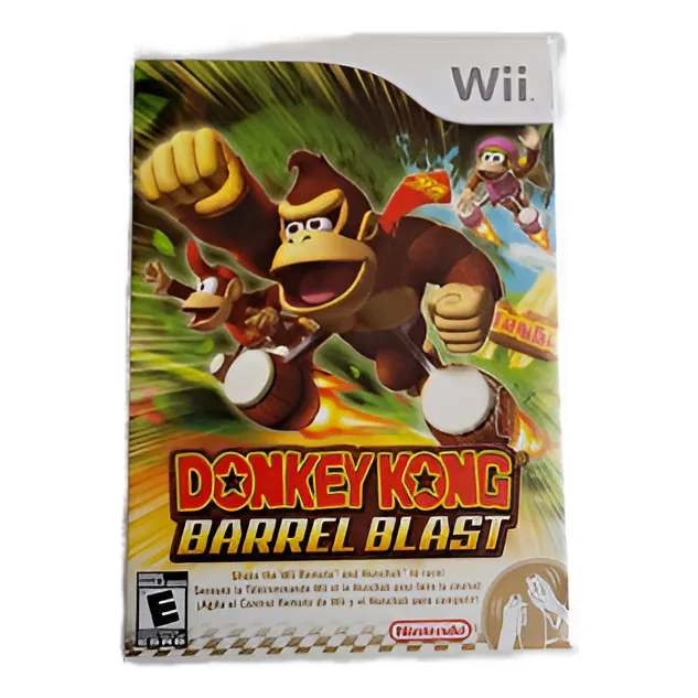 Juego Para Wii Donkey Kong Barrel Blast Original Remate