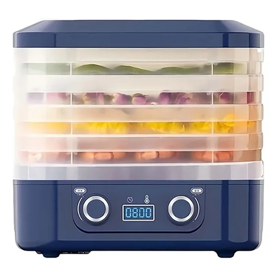 Deshidratador Secador Alimentos 5 Capas Frutas Verduras Azul