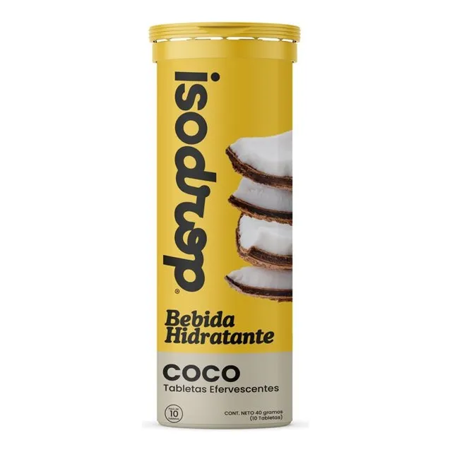 Electrolitos Efervescentes Sabor Coco Isodrop