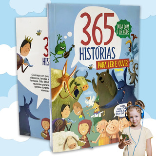 Livro Infantil 365 Histórias Para Ler E Ouvir Com Qr Code Livro Infantil 365 Histórias Para Ler E Ouvir Com Qr Code
