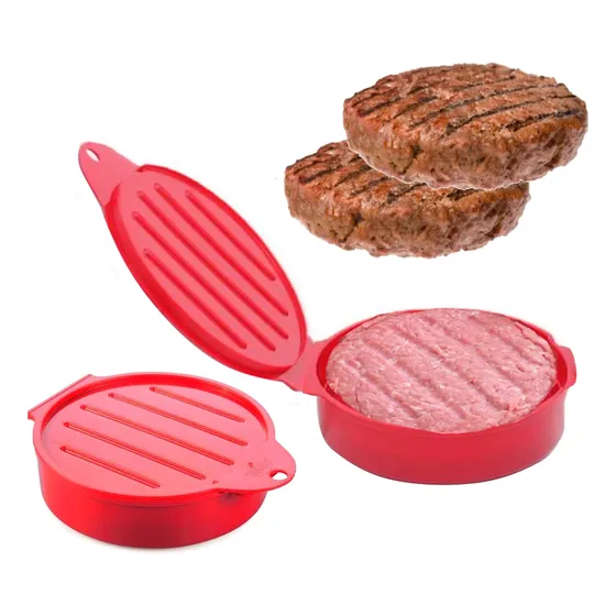 Kit 2 Formas De Hamburguer Artesanal Original Plasútil