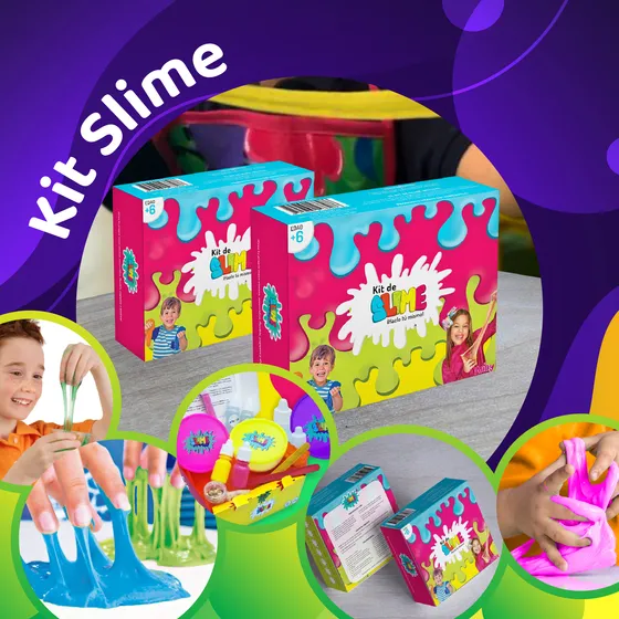 Slime Caracas - Kit Festejos Travesuras