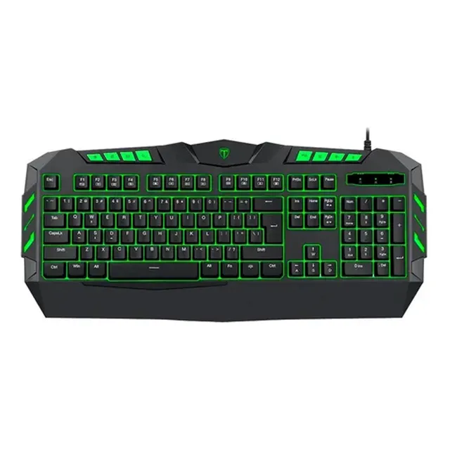 Teclado Gamer Torpedo T-dagger Con Luces Y Teclas Multimedia