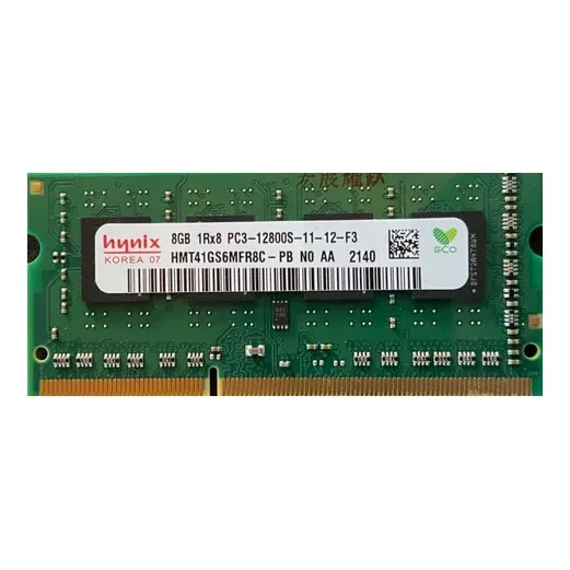 Memória Ram Pc3 8gb Sodimm Ddr3 12800s