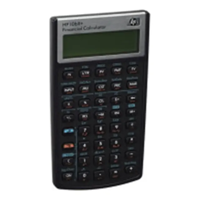Calculadora Financiera Hp Lcd De 12 Dígitos Con Pantalla