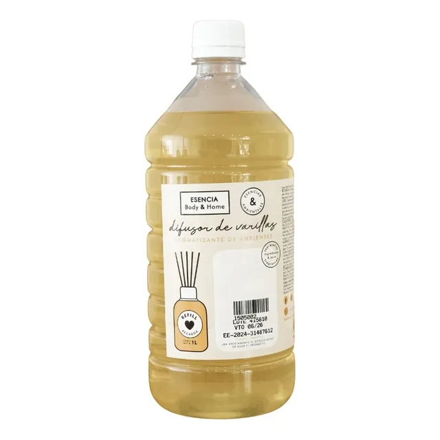 Esencia Conc. Difusor  1 Litro. 30 Varillas De Regalo