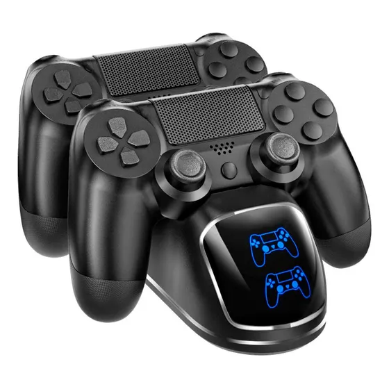 Base Carregador Para Controle Ps4/slim/pro Com Suporte Dobe