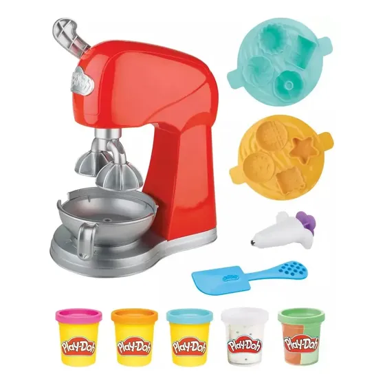 Batidora Mágica De Masas Con Giro Didáctico Roja De Play-Doh